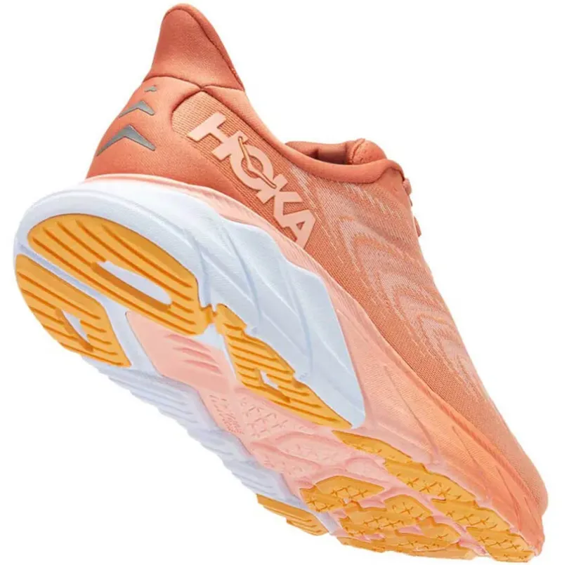 Hoka One One Women's Arahi 6 Running Shoes Sun Baked/Shell Coral-3